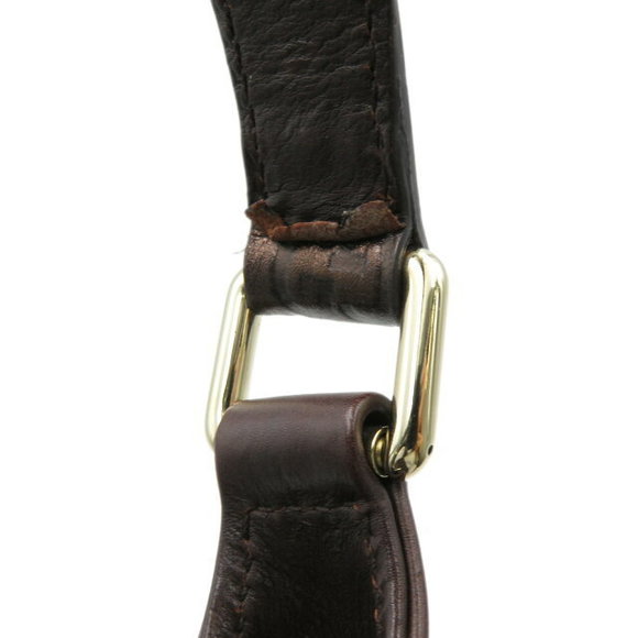 Gucci Guccissima Shoulder Bag leather brown metallic Black - Picture 9 of 10